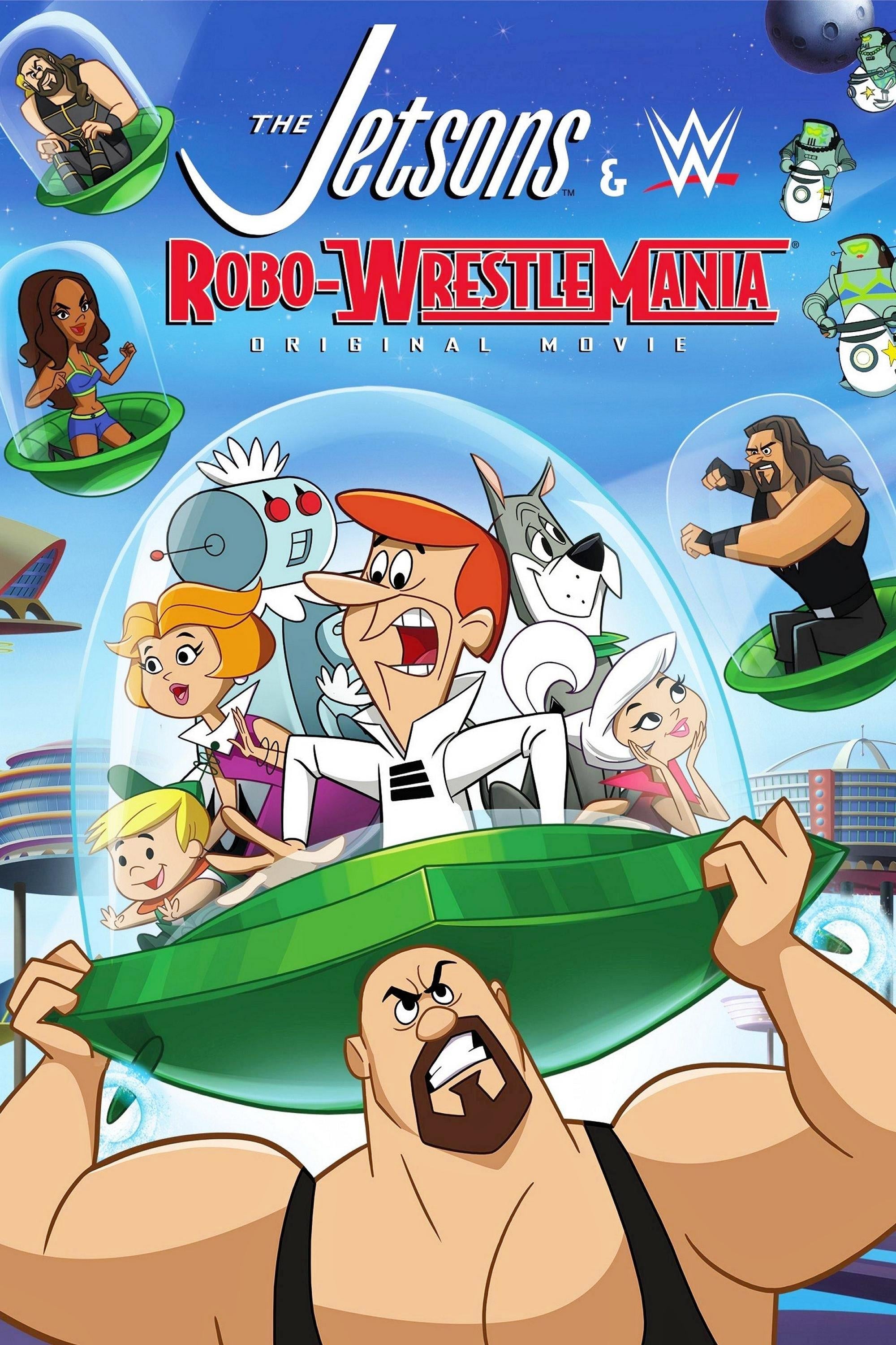 Caratula de THE JETSONS & WWE: ROBO-WRESTLEMANIA! (Los supersonicos y WWE: Robo-Wrestlemania) 