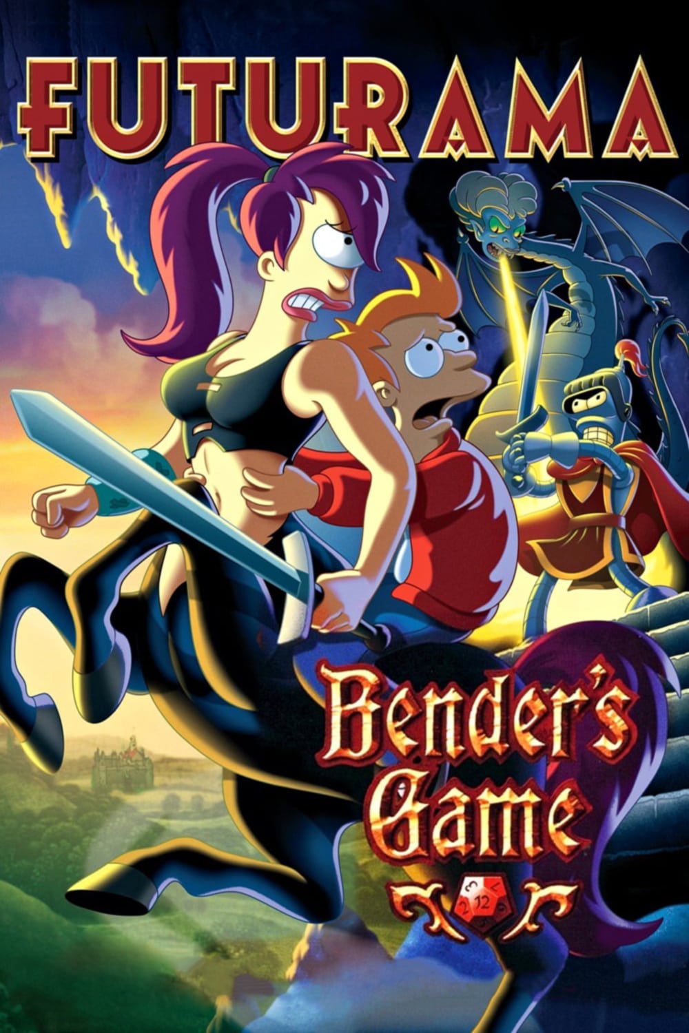 Caratula de FUTURAMA: BENDER S GAME (Futurama: El juego de Bender) 