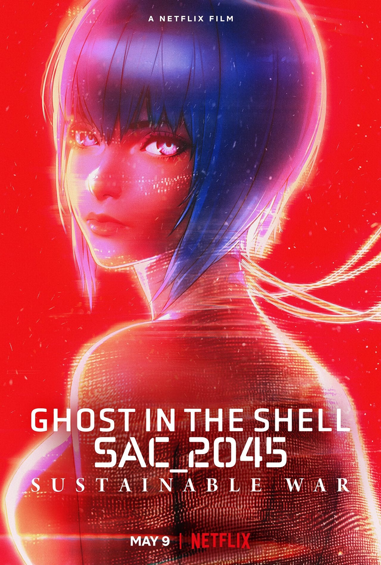 Caratula de 攻殻機動隊 SAC_2045 持続可能戦争 (Ghost in the Shell: SAC 2045 - Guerra Sostenible) 