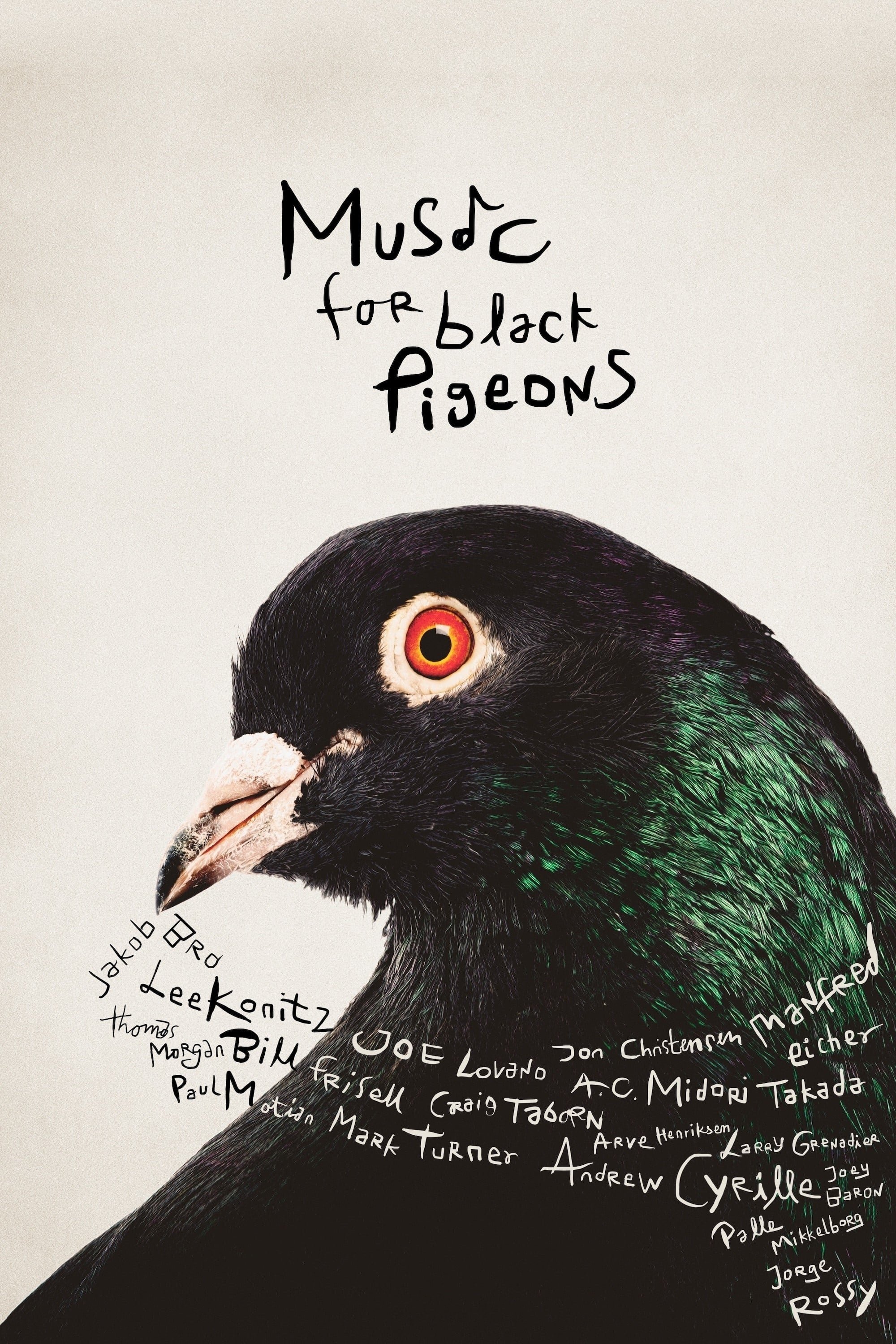 Caratula de Music for Black Pigeons (Música para palomas negras) 