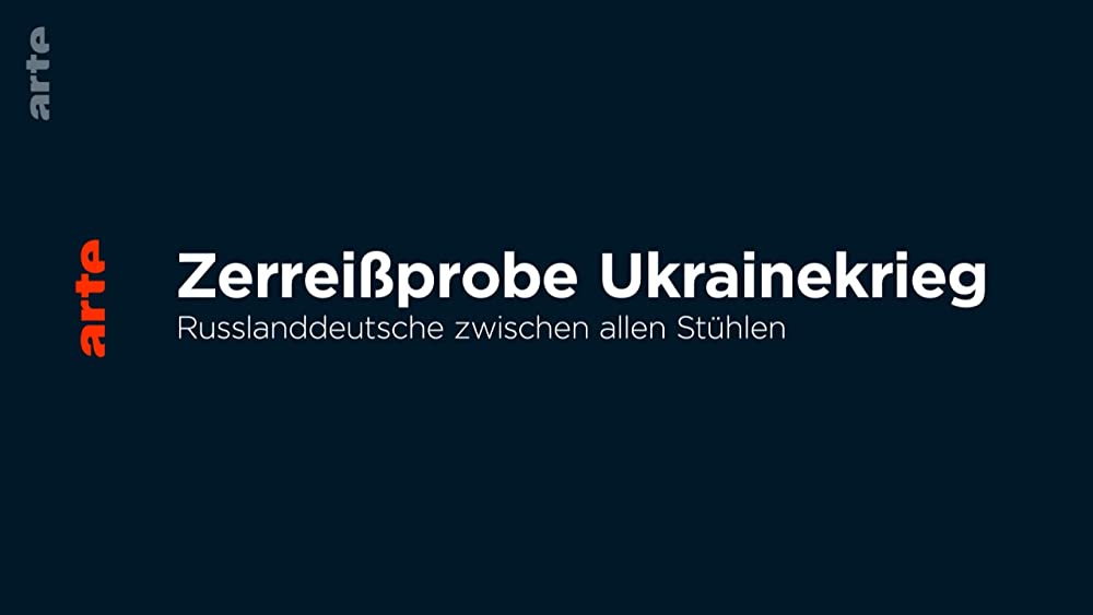 Caratula de Zerreißprobe Ukrainekrieg: Russlanddeutsche zwischen allen Stühlen (Los alemanes de Rusia y la guerra en Ucrania) 