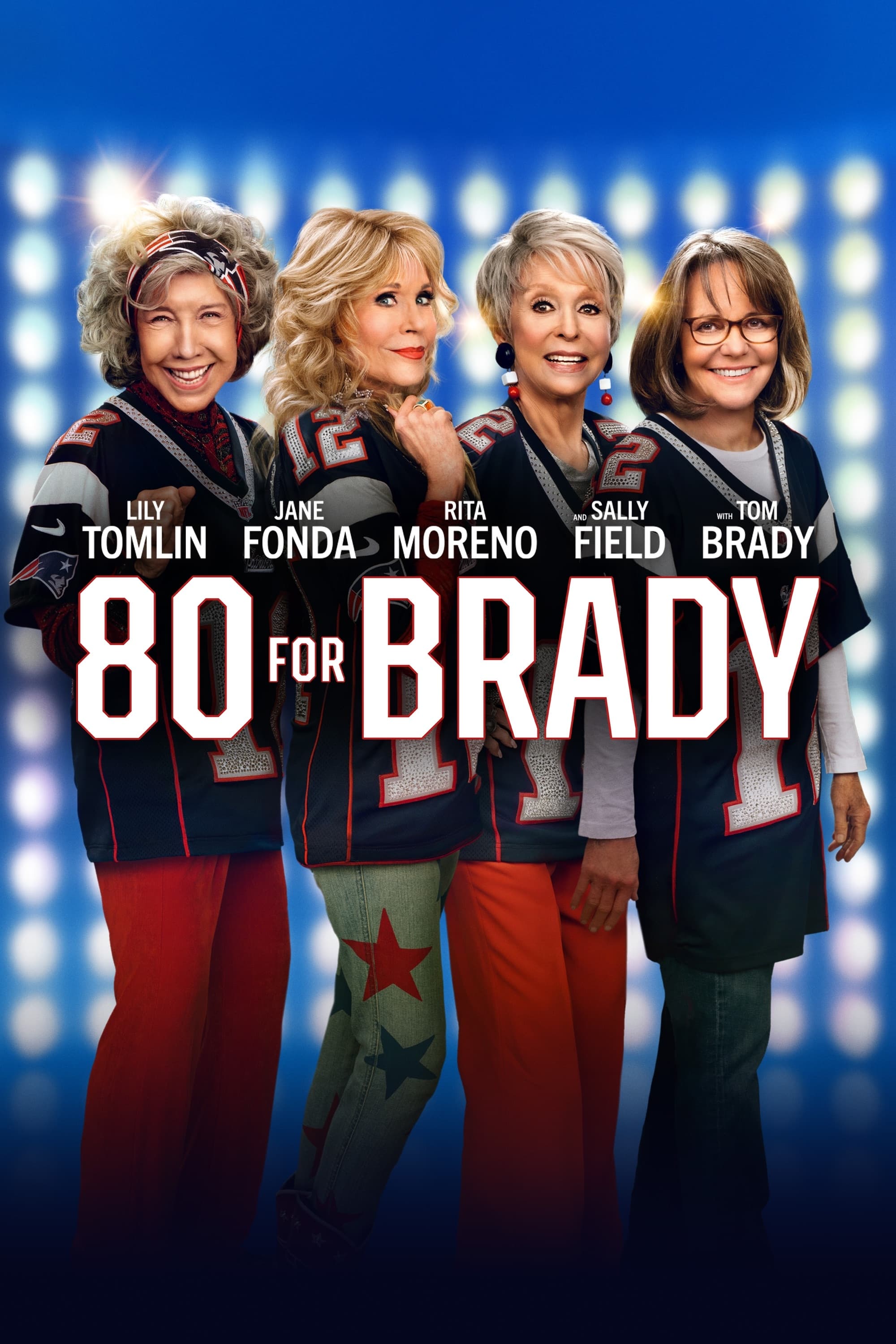 Caratula de 80 for Brady (Locas por Brady) 
