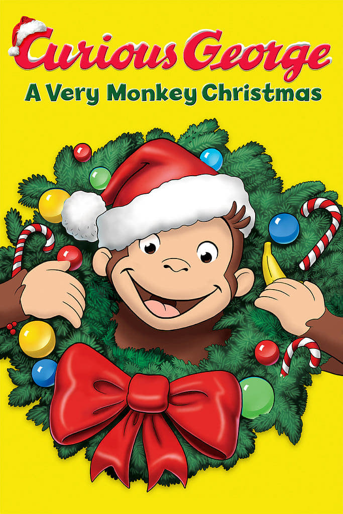 Caratula de Curious George: A Very Monkey Christmas (Jorge el curioso: Una Navidad de monos) 