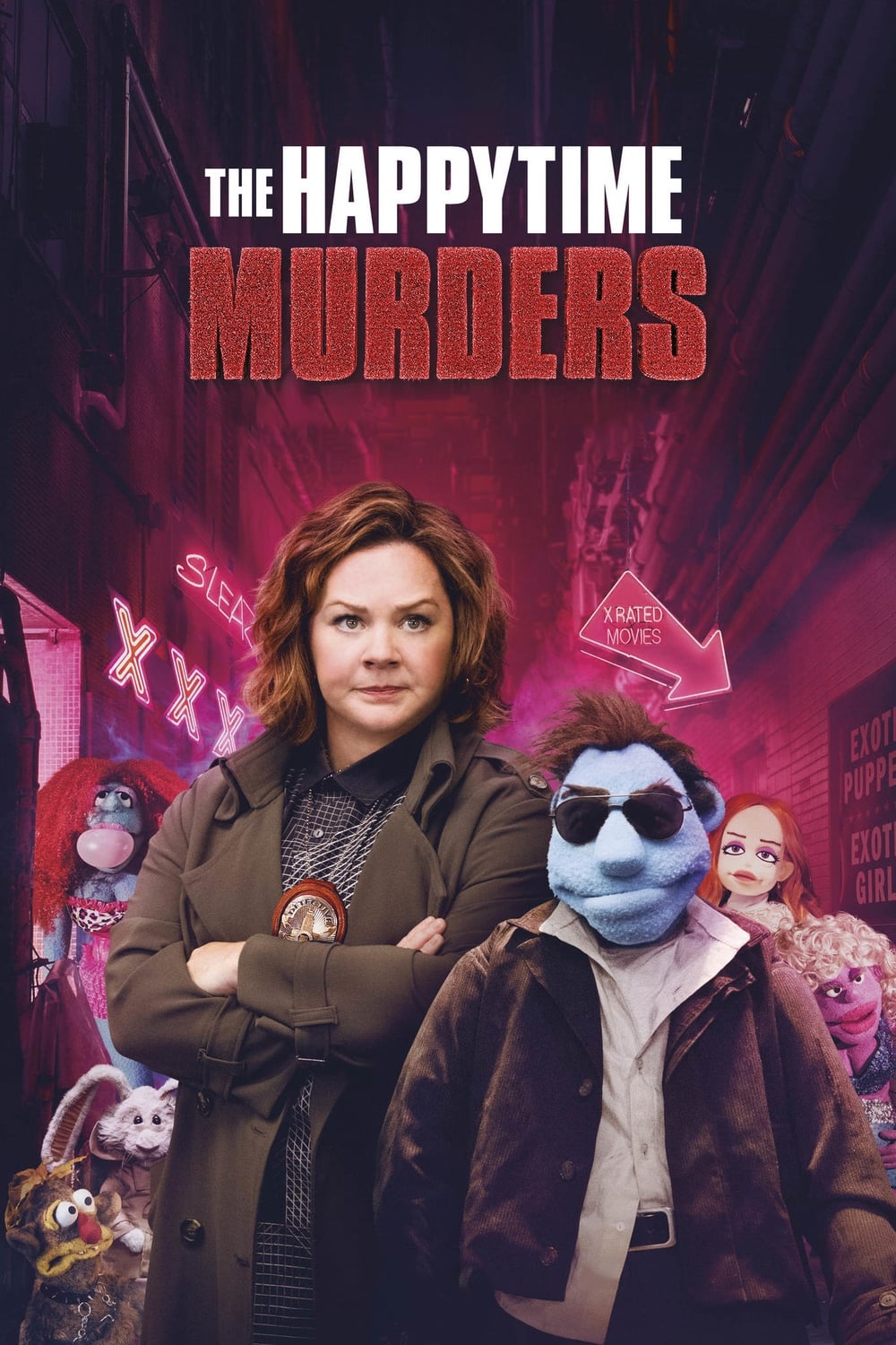 Caratula de The Happytime Murders (¿Quién está matando a los muñecos?) 