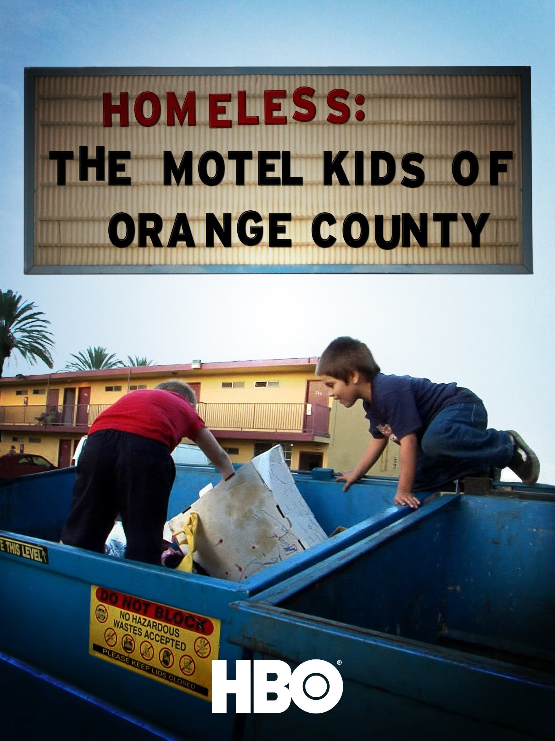 Caratula de Homeless: The Motel Kids of Orange County (Sin hogar: el motel infantil del condado de Orange) 