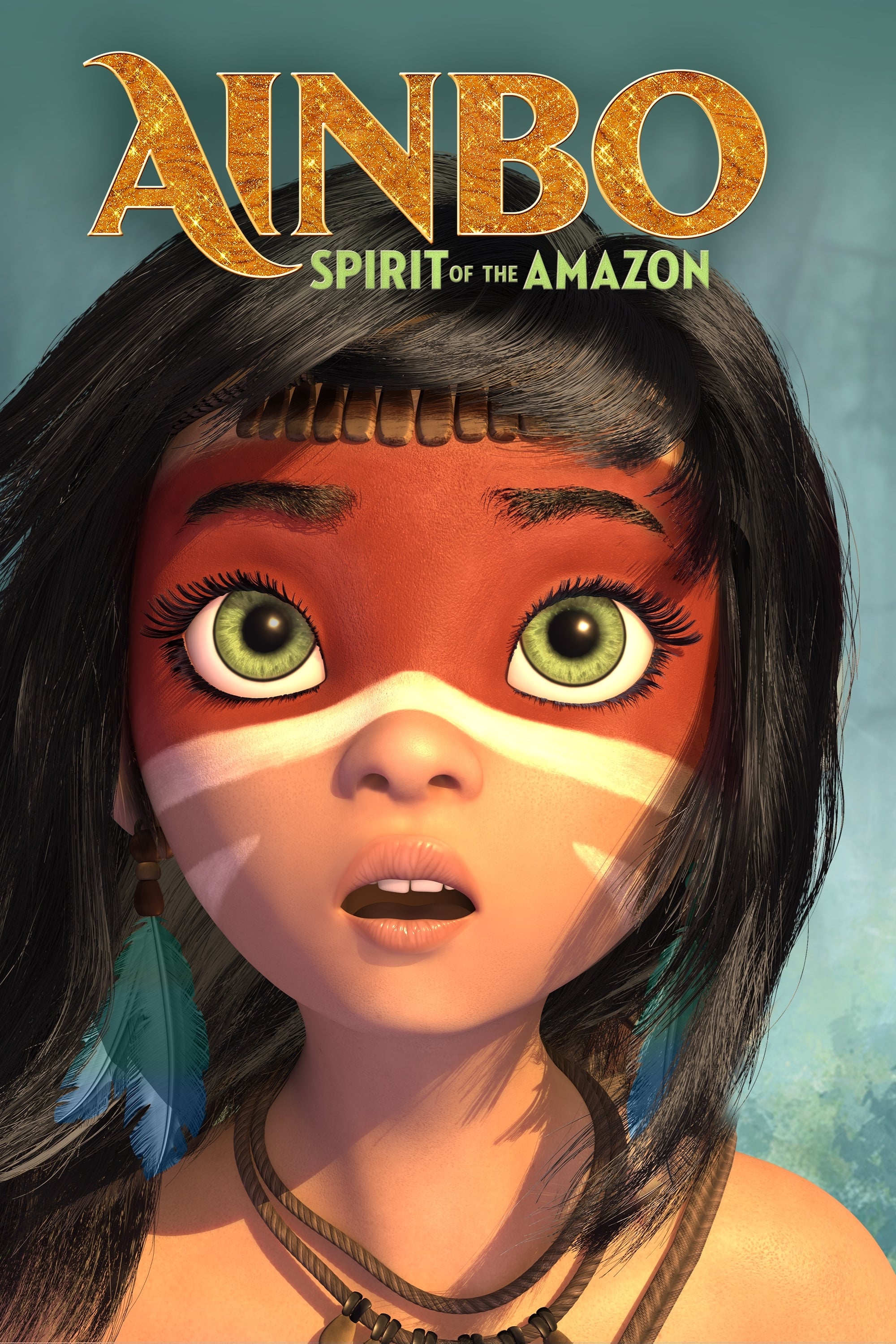 Caratula de AINBO: Spirit of the Amazon (Ainbo: La guerrera del Amazonas) 