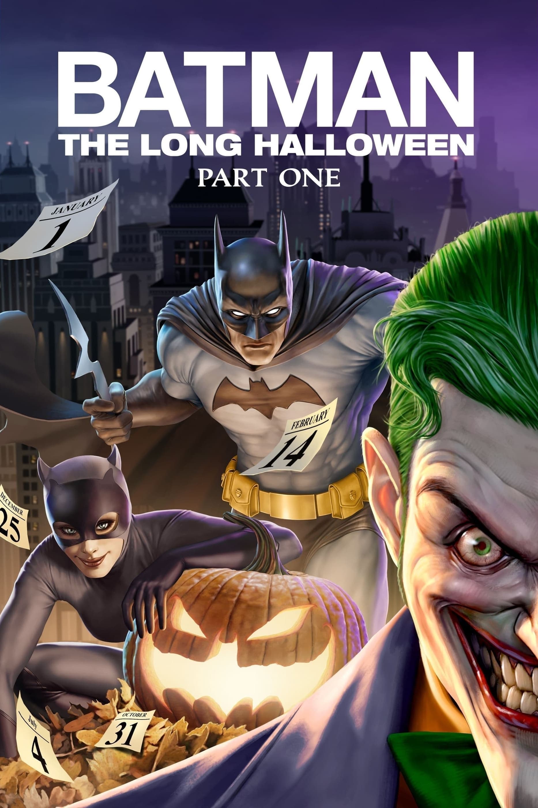 Caratula de Batman: The Long Halloween, Part One (Batman: El largo Halloween) 