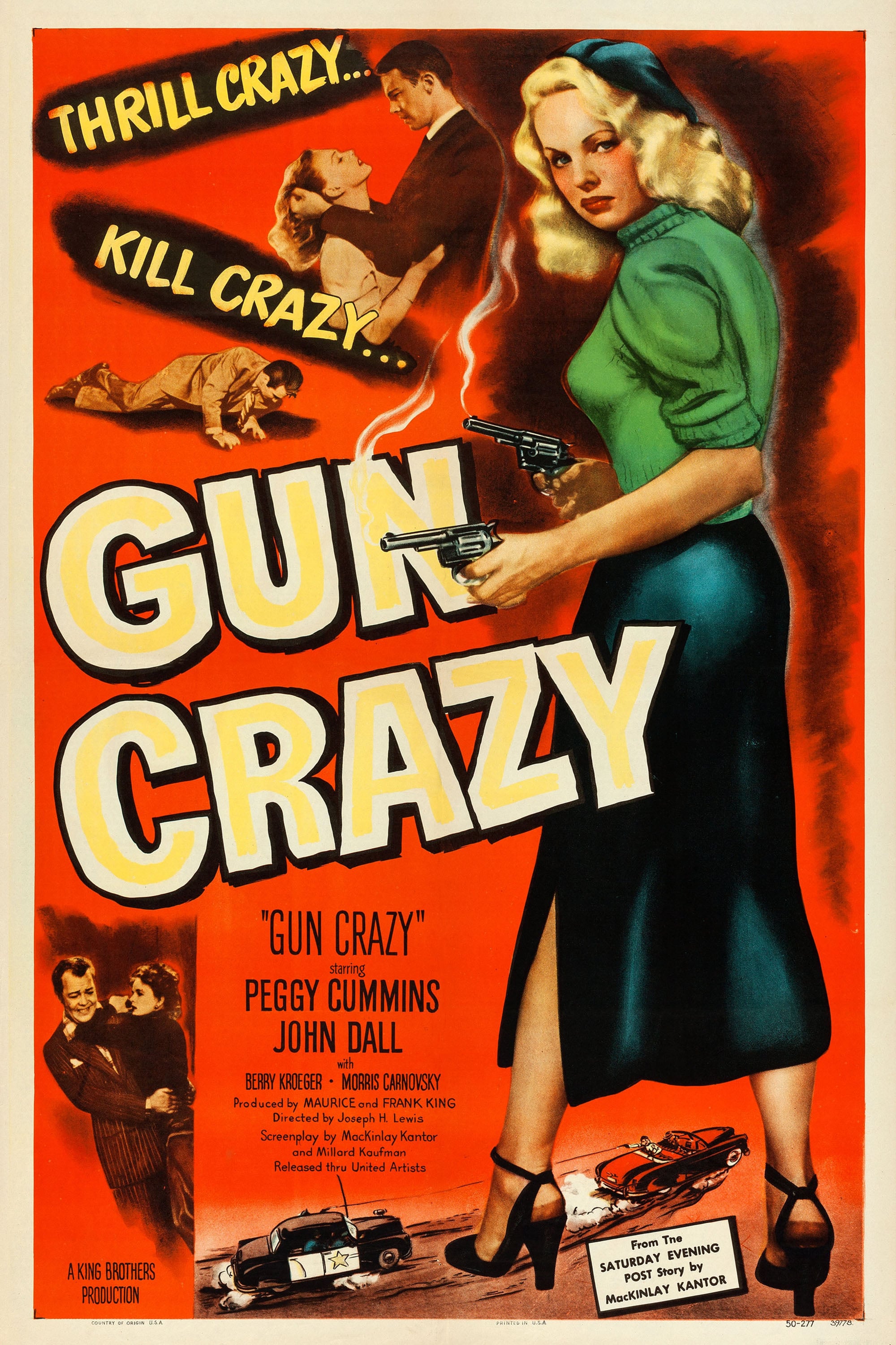 Caratula de GUN CRAZY (Gun Crazy) 