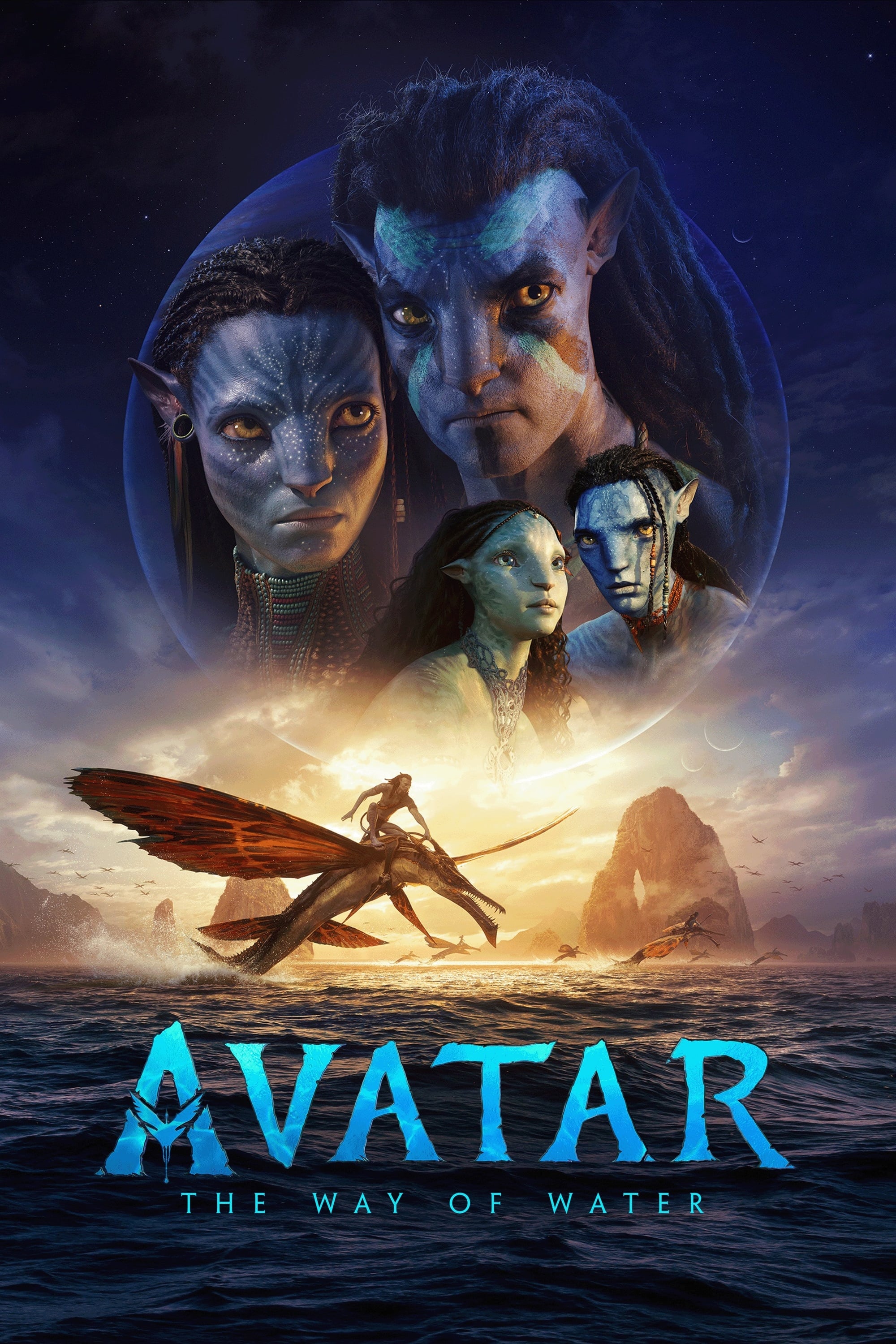 Caratula de Avatar: The Way of Water (Avatar: El sentido del agua) 