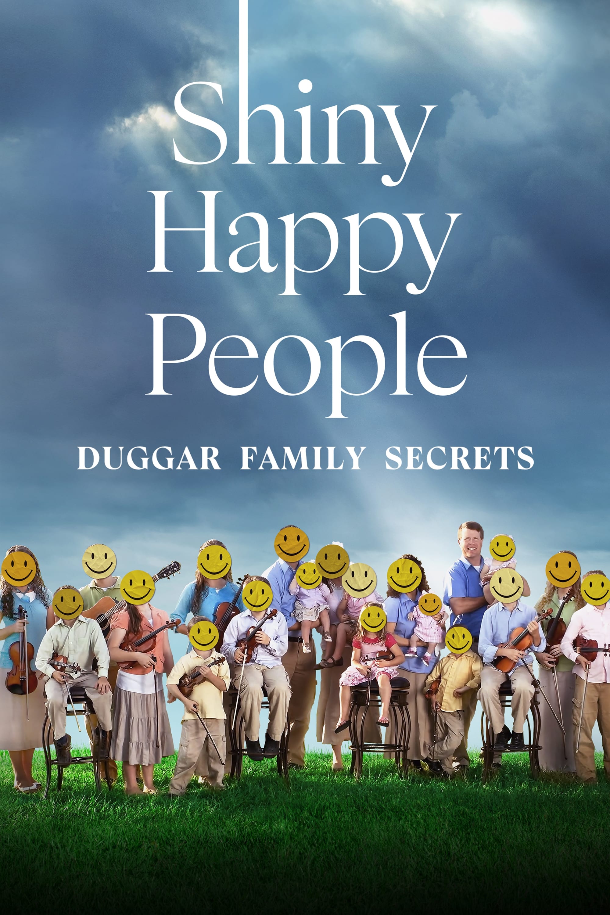 Caratula de Shiny Happy People: Duggar Family Secrets (Gente luminosa y feliz: Los secretos de la familia Duggar) 