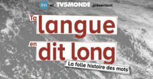 Caratula de Ta langue en dit long (Tu lengua dice mucho, la alocada historia de las palabras) 