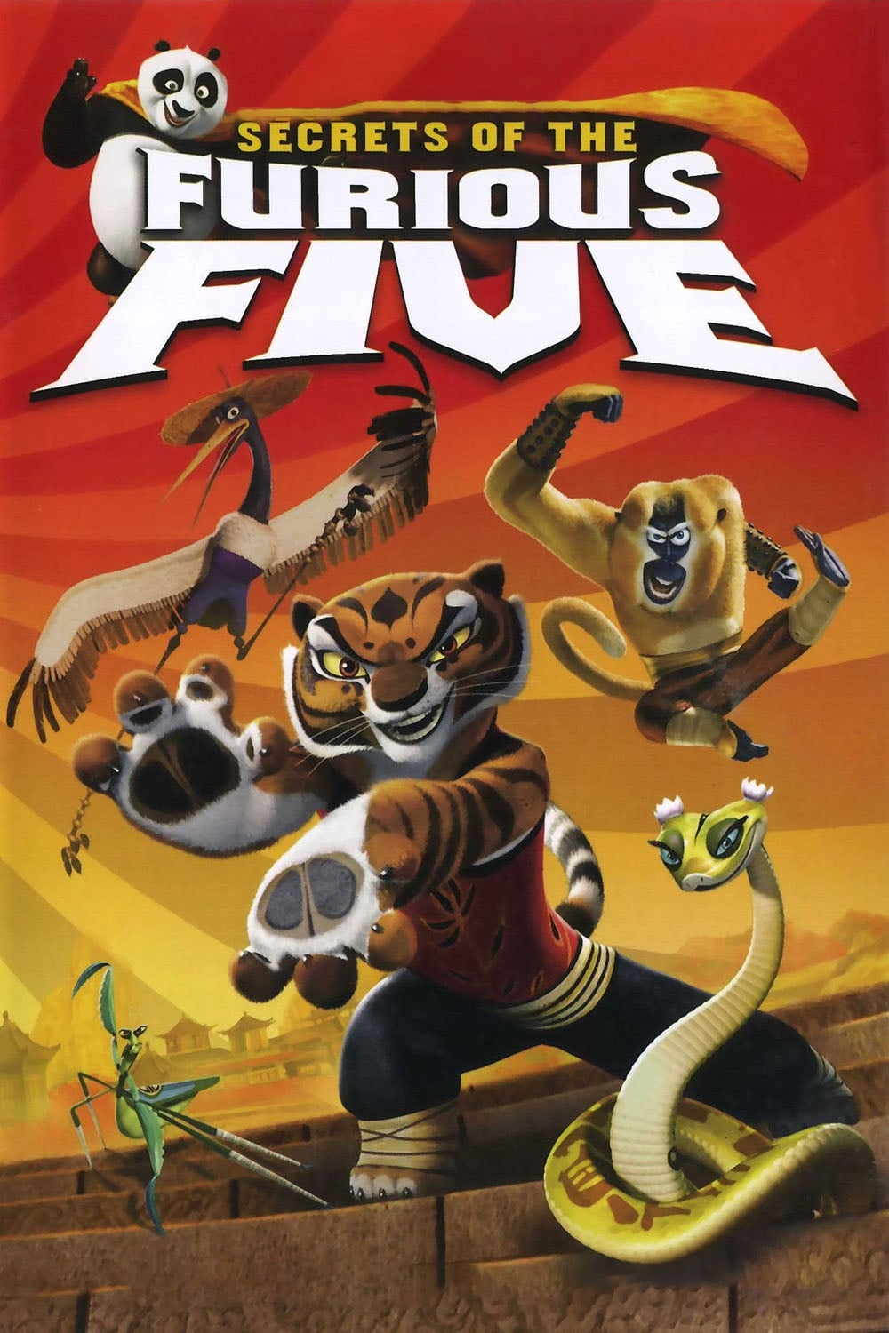 Caratula de Kung Fu Panda: Secrets of the Furious Five (Kung Fu Panda: Los secretos de los cinco furiosos) 