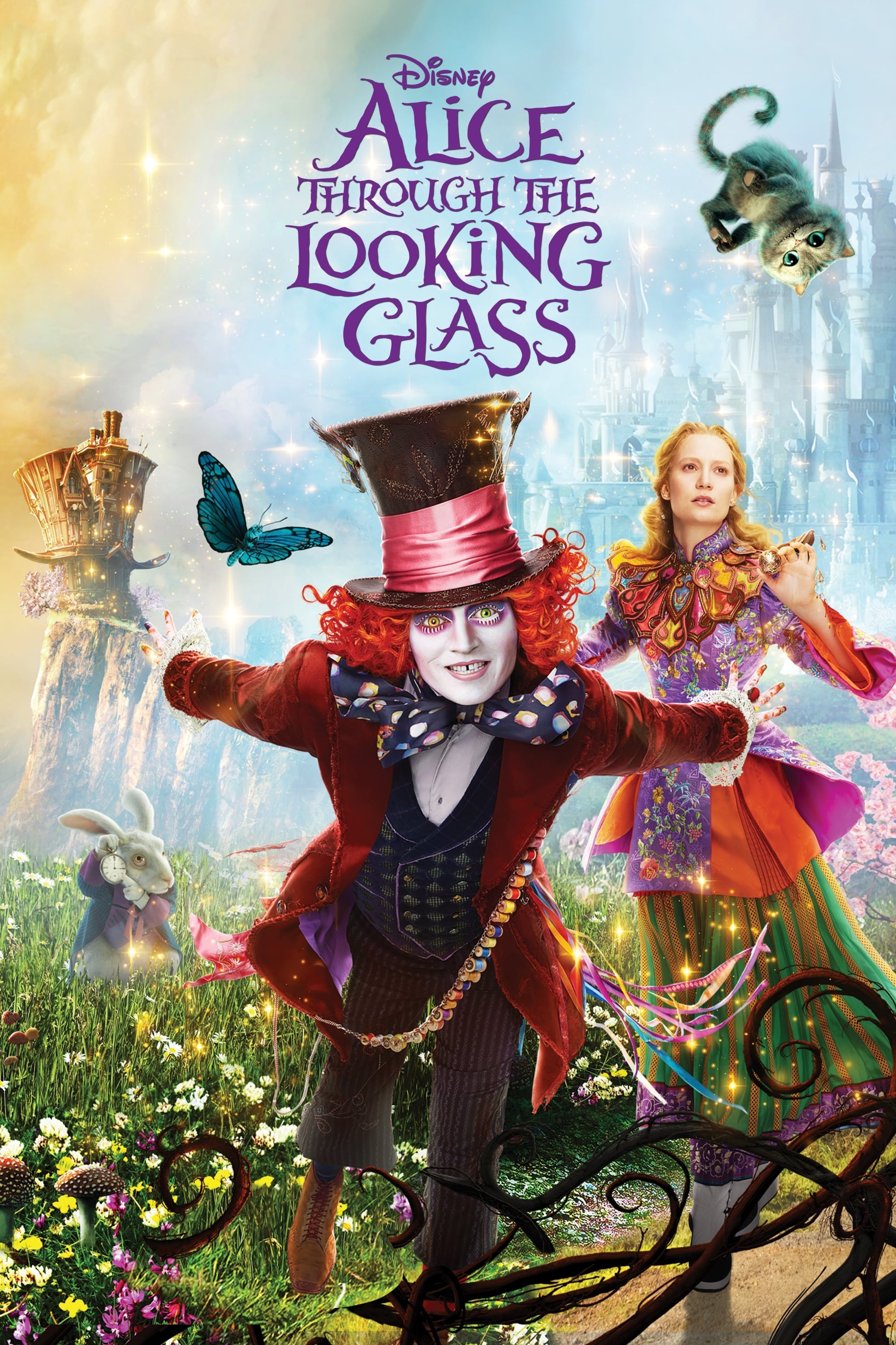 Caratula de Alice Through the Looking Glass (Alicia a través del espejo) 