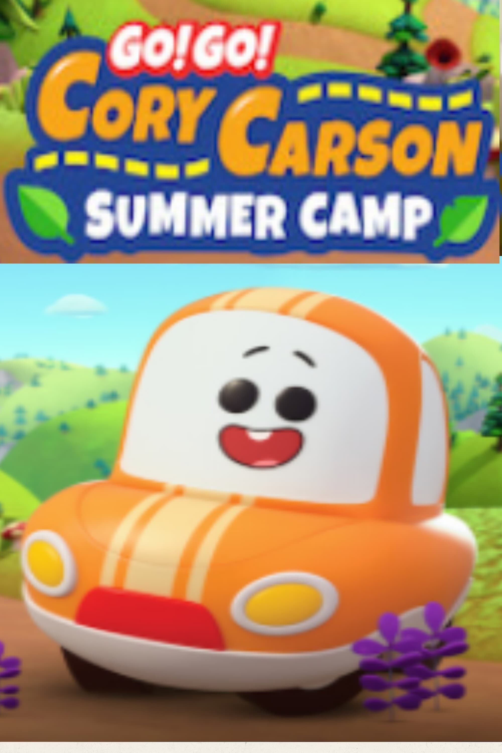 Caratula de A Go! Go! Cory Carson Summer Camp (TUT TUT CORY BÓLIDOS CAMPAMENTO DE VERANO) 