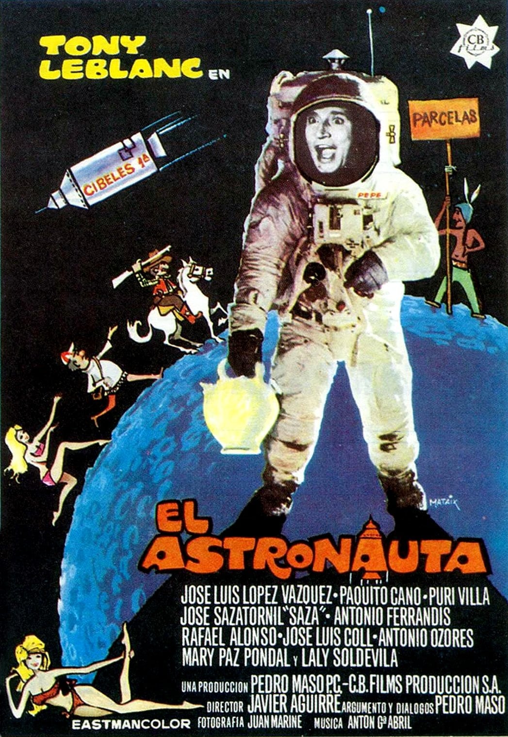 Caratula de El astronauta (The Astronaut) 