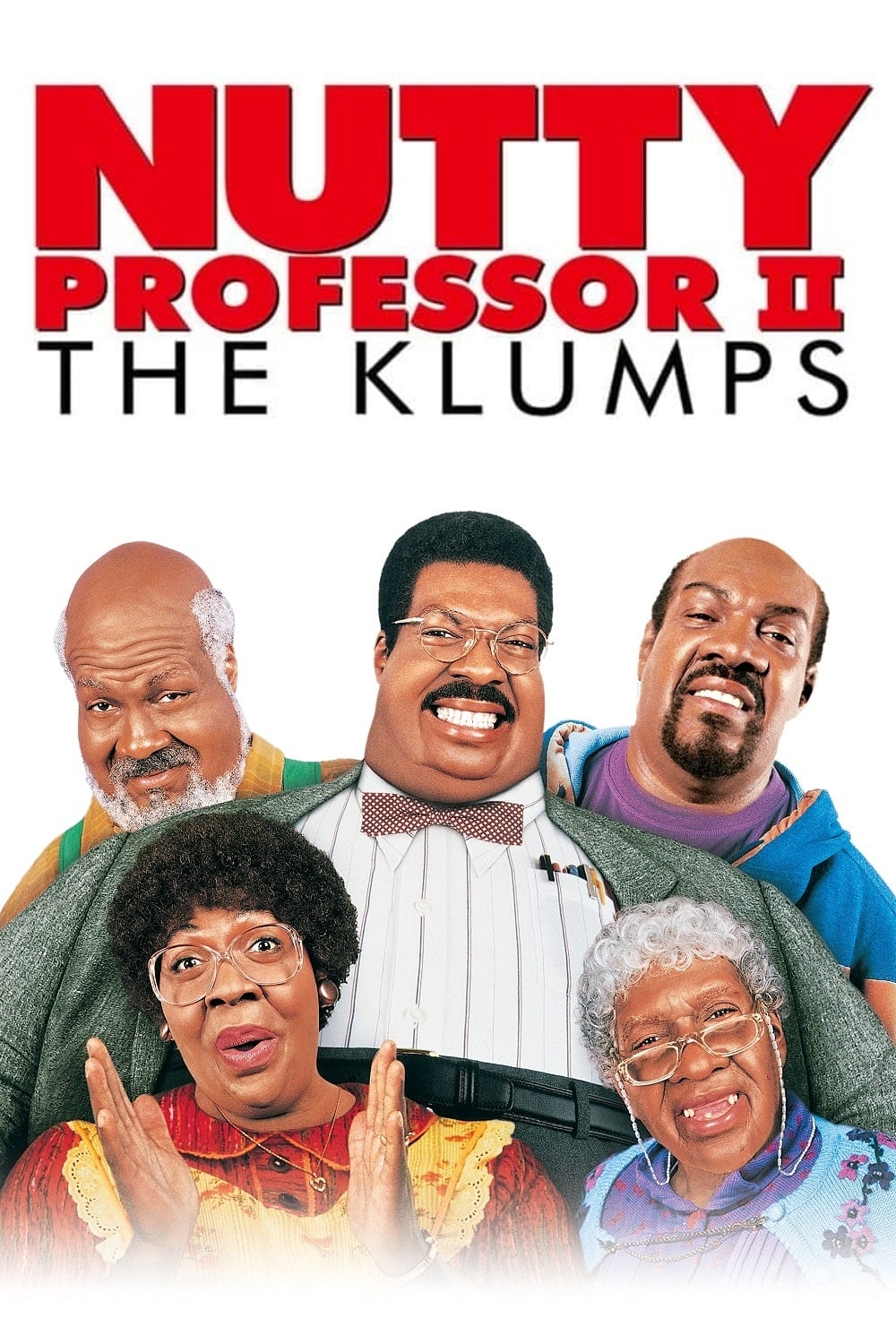 Caratula de Nutty Professor II: The Klumps (El profesor chiflado II) 