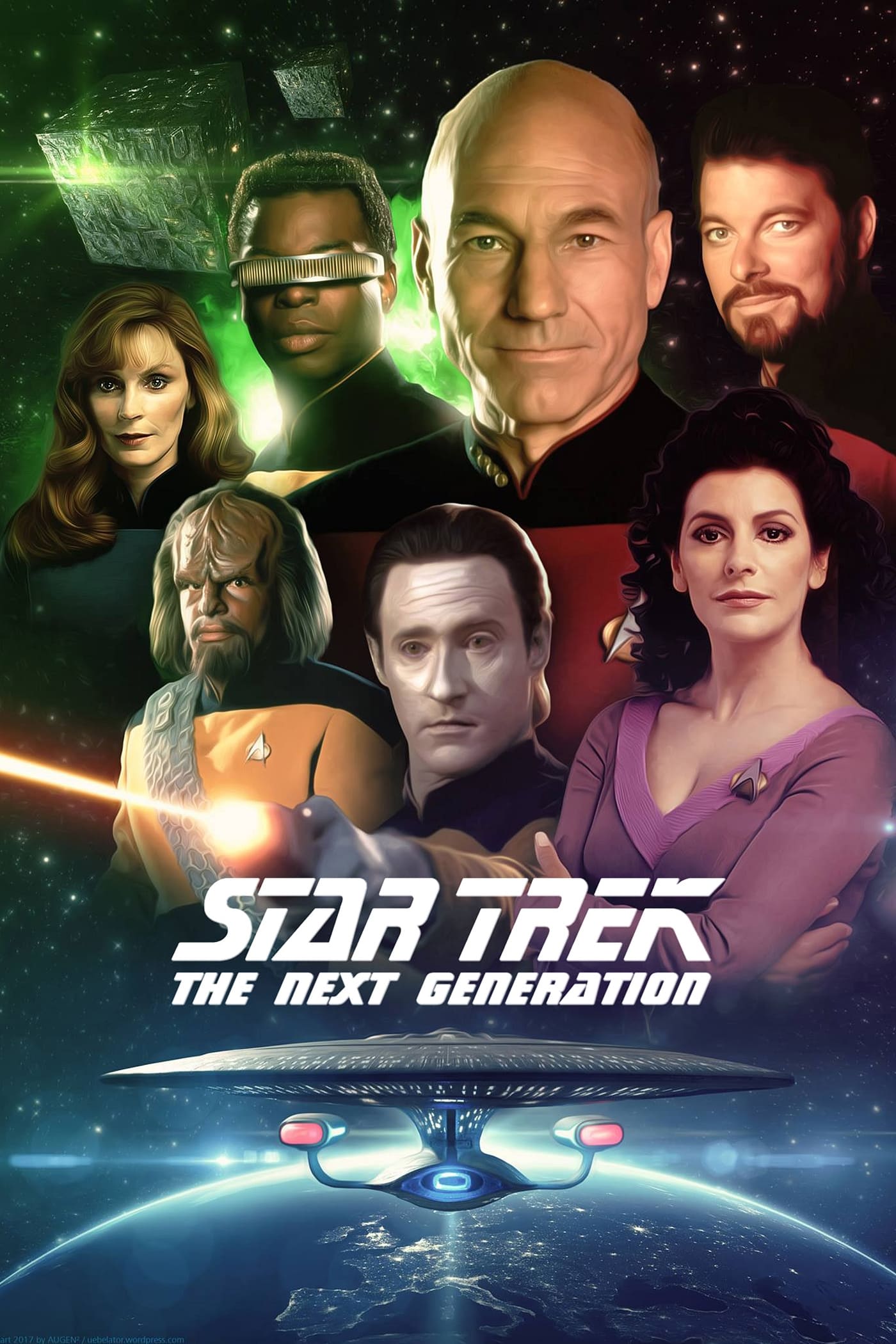 Caratula de Star Trek: The Next Generation (Star Trek: La nueva generación) 