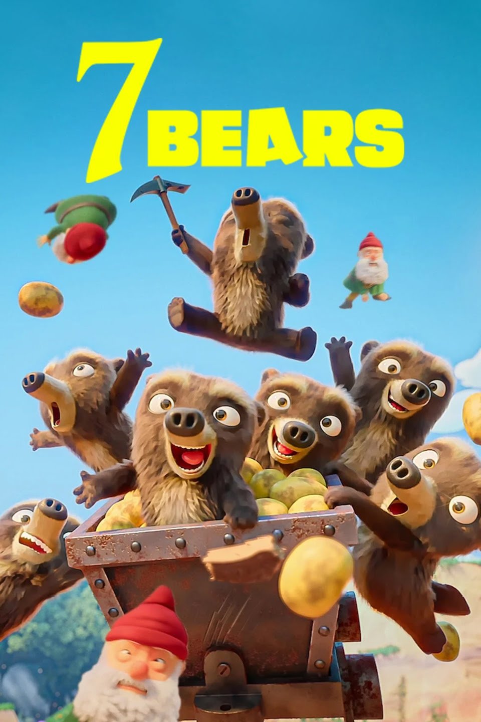 Caratula de Les 7 Ours (Los siete osos) 
