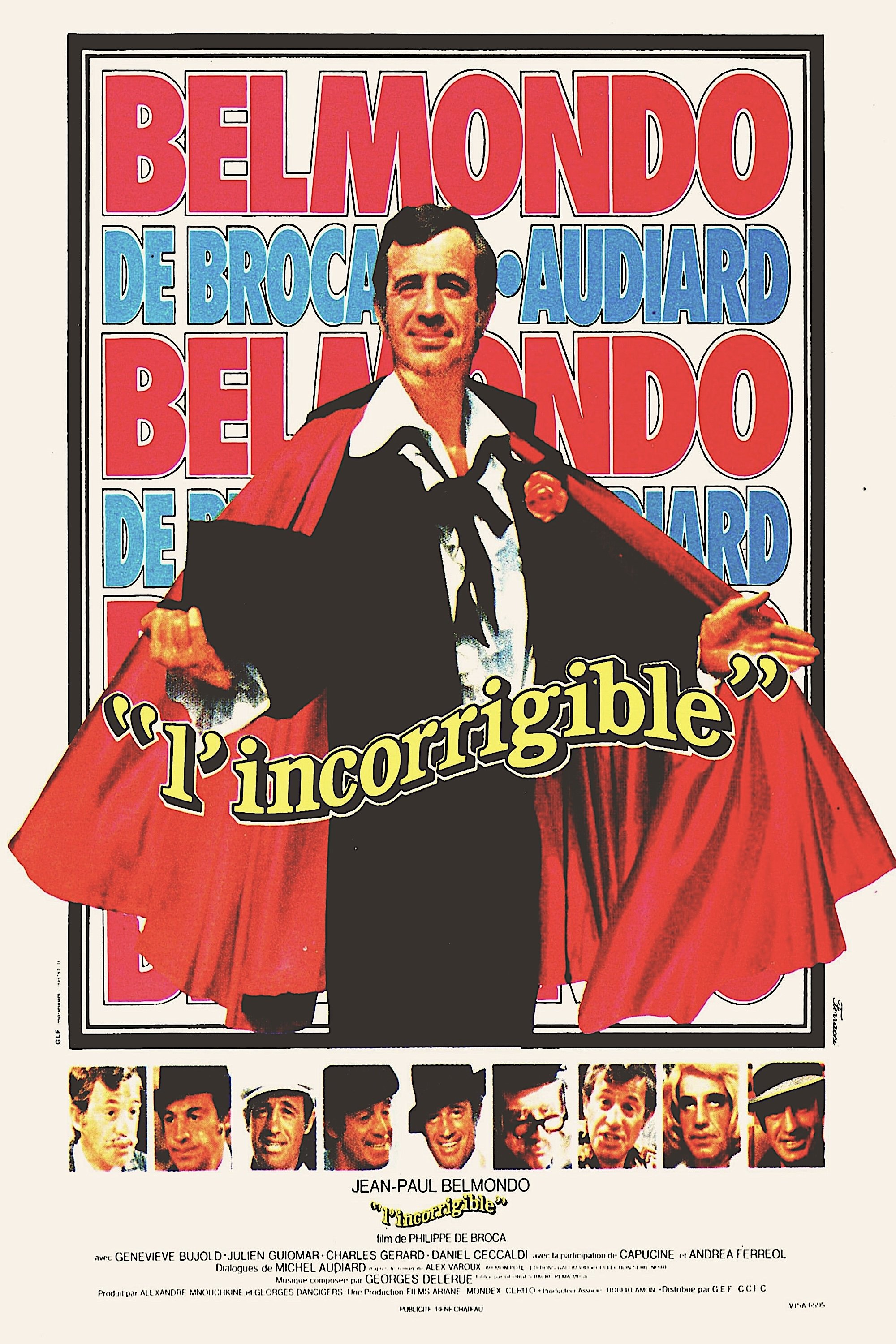Caratula de L INCORRIGIBLE (EL INCORREGIBLE)