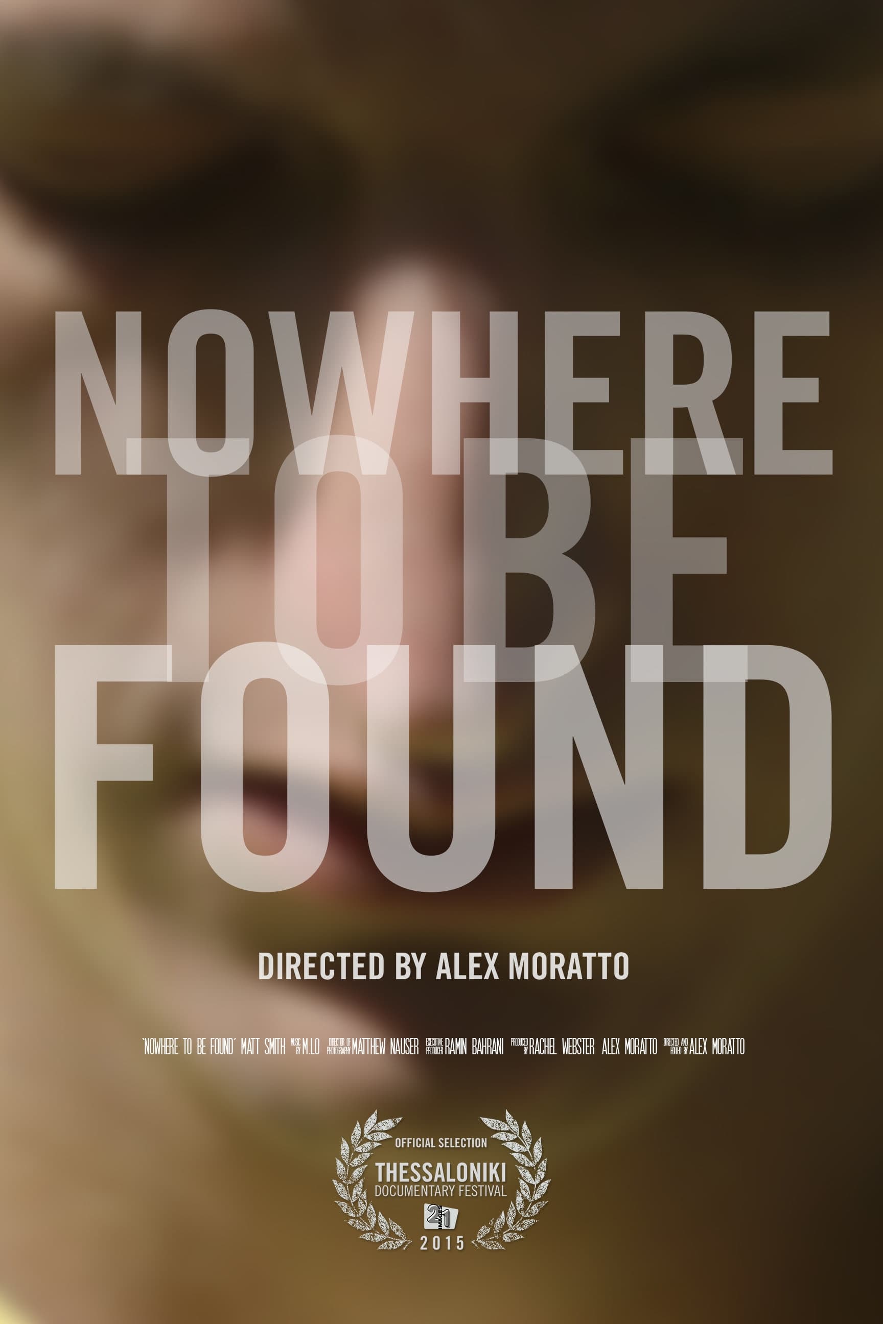 Caratula de Nowhere to Be Found (Nowhere to be found) 