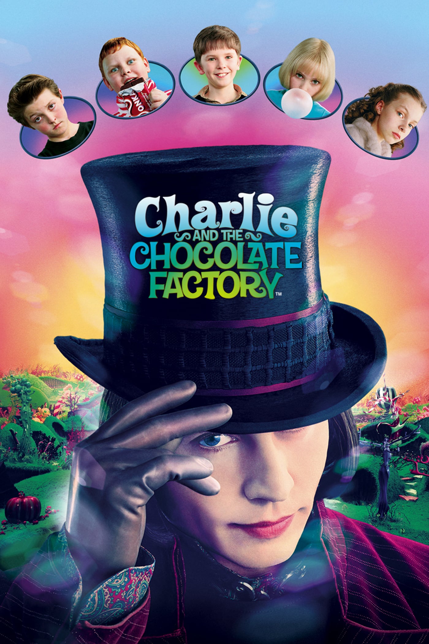 Caratula de CHARLIE AND THE CHOCOLATE FACTORY (CHARLIE Y LA FABRICA DE CHOCOLATE) 