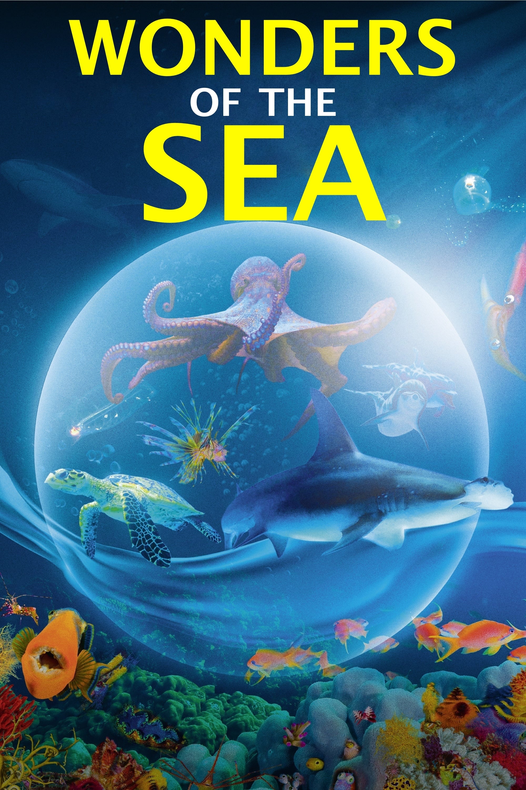 Caratula de WONDERS OF THE SEA 3D (Las Maravillas del Mar) 