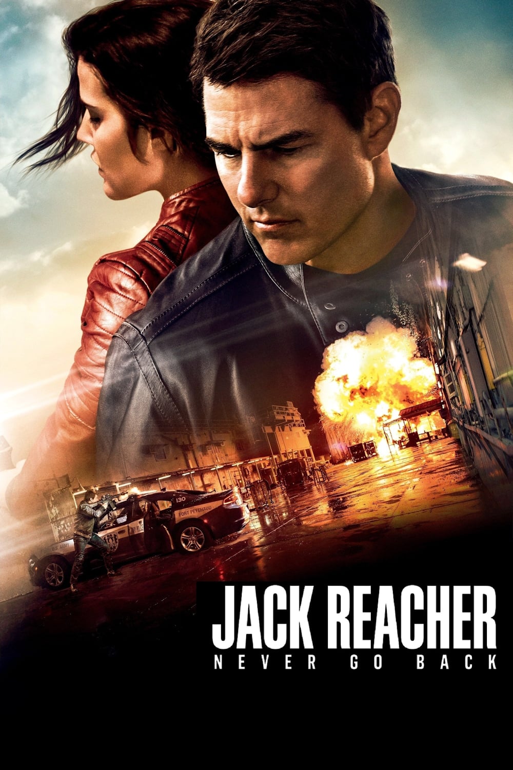Caratula de JACK REACHER: NEVER GO BACK (JACK REACHER: NUNCA VUELVAS ATRaS) 