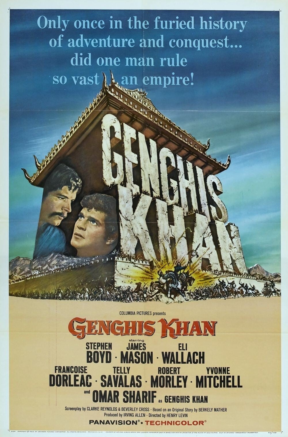 Caratula de GENGHIS KHAN (Gengis Khan) 