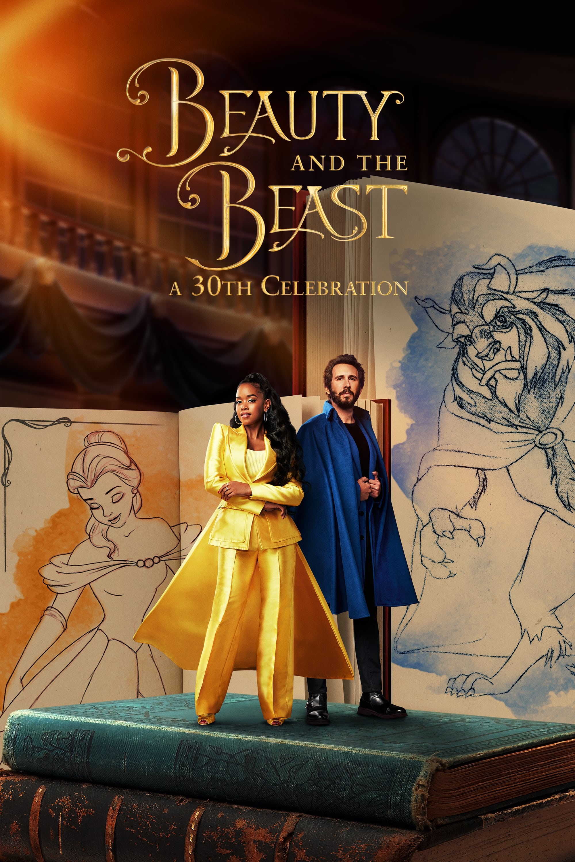 Caratula de Beauty and the Beast: A 30th Celebration (La Bella y la Bestia:  Celebración del 30 Aniversario) 