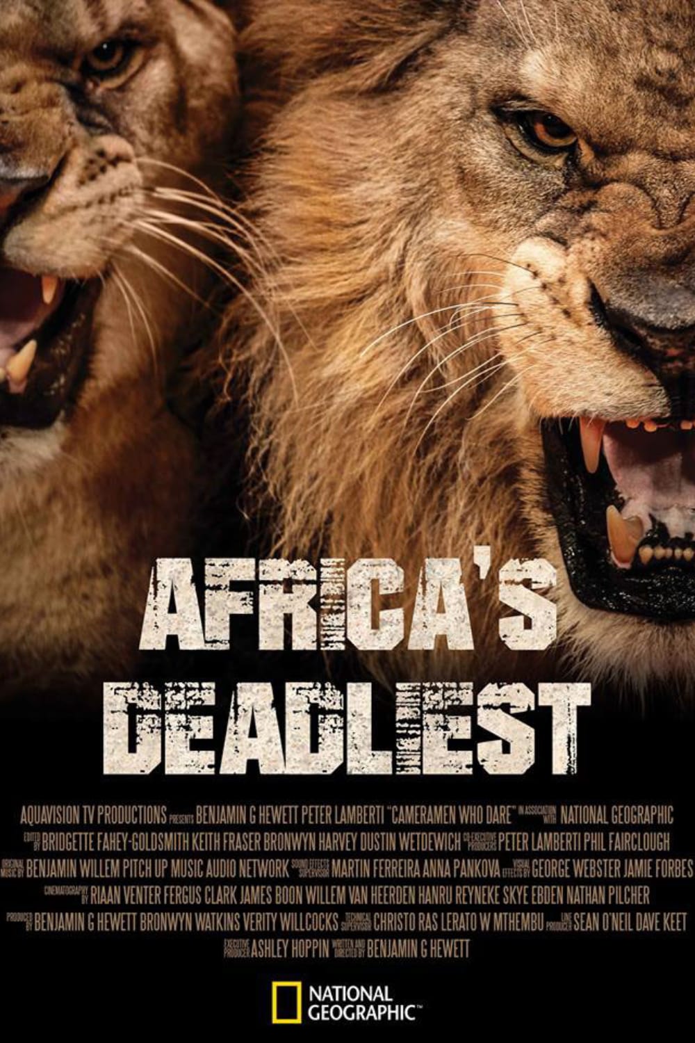 Caratula de Africa's Deadliest (Los depredadores más letales de África) 