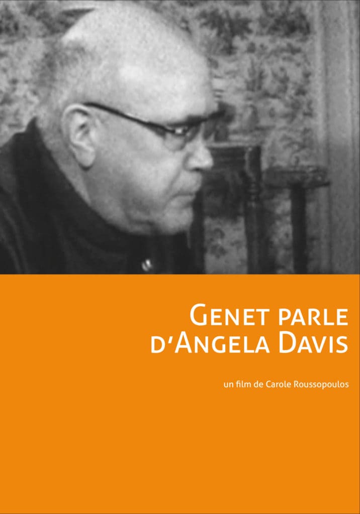 Caratula de GENET PARLE D ANGELA DAVIS (Genet habla de Angela Davis) 