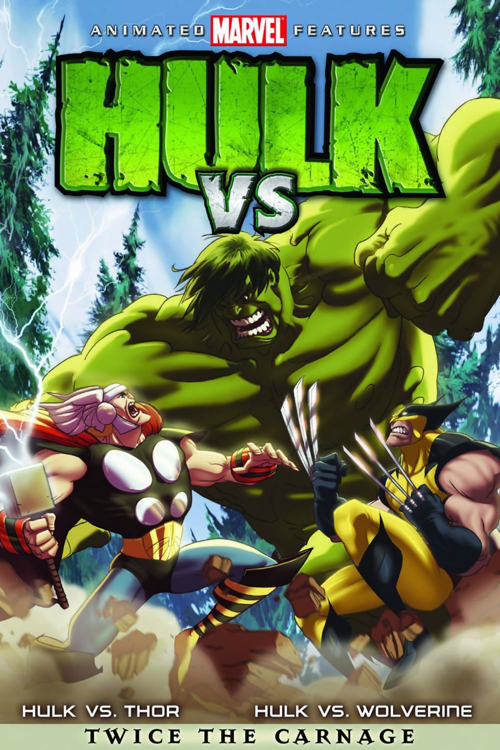 Caratula de Hulk Vs (Hulk Vs) 