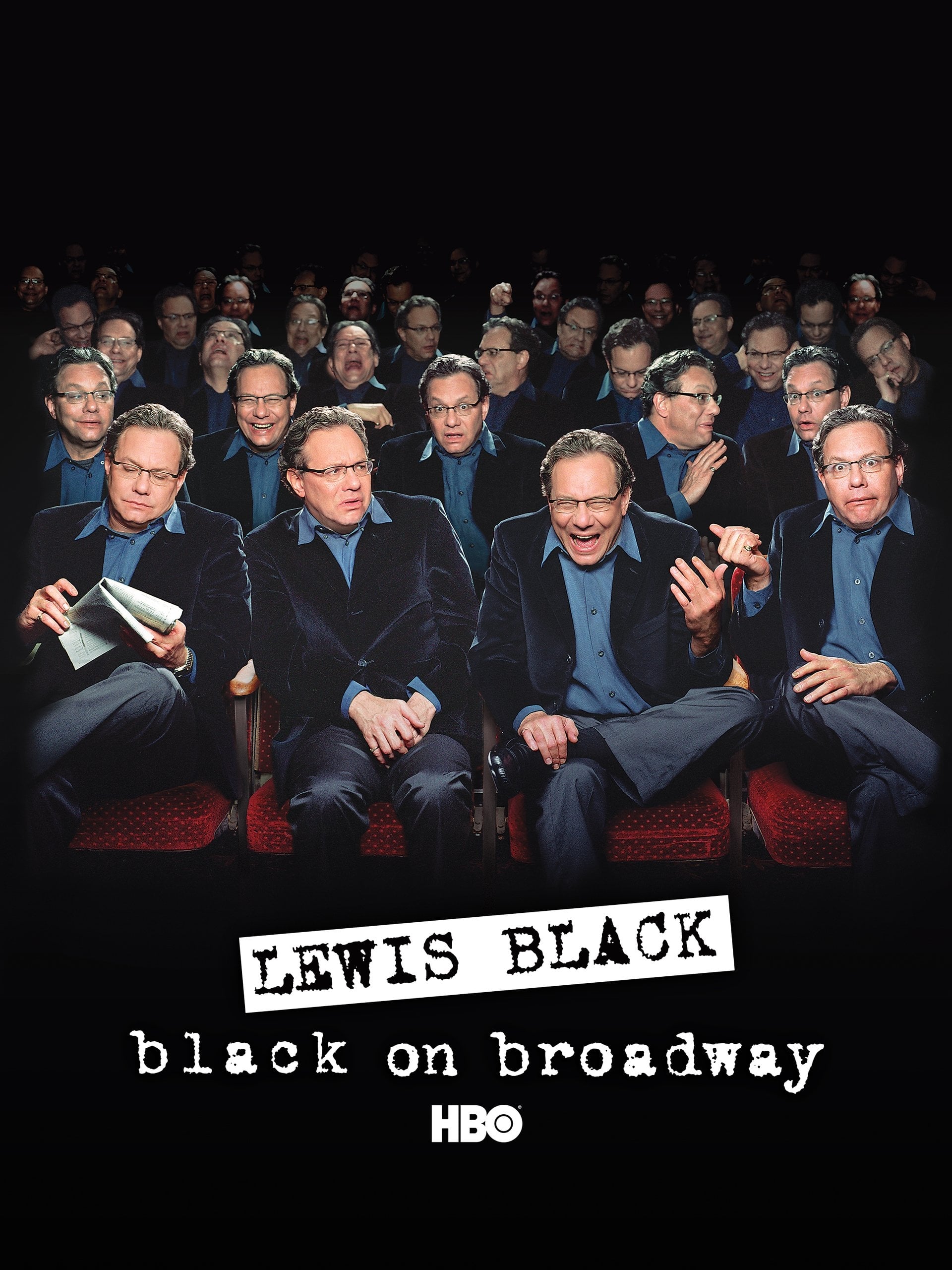 Caratula de Lewis Black: Black on Broadway 