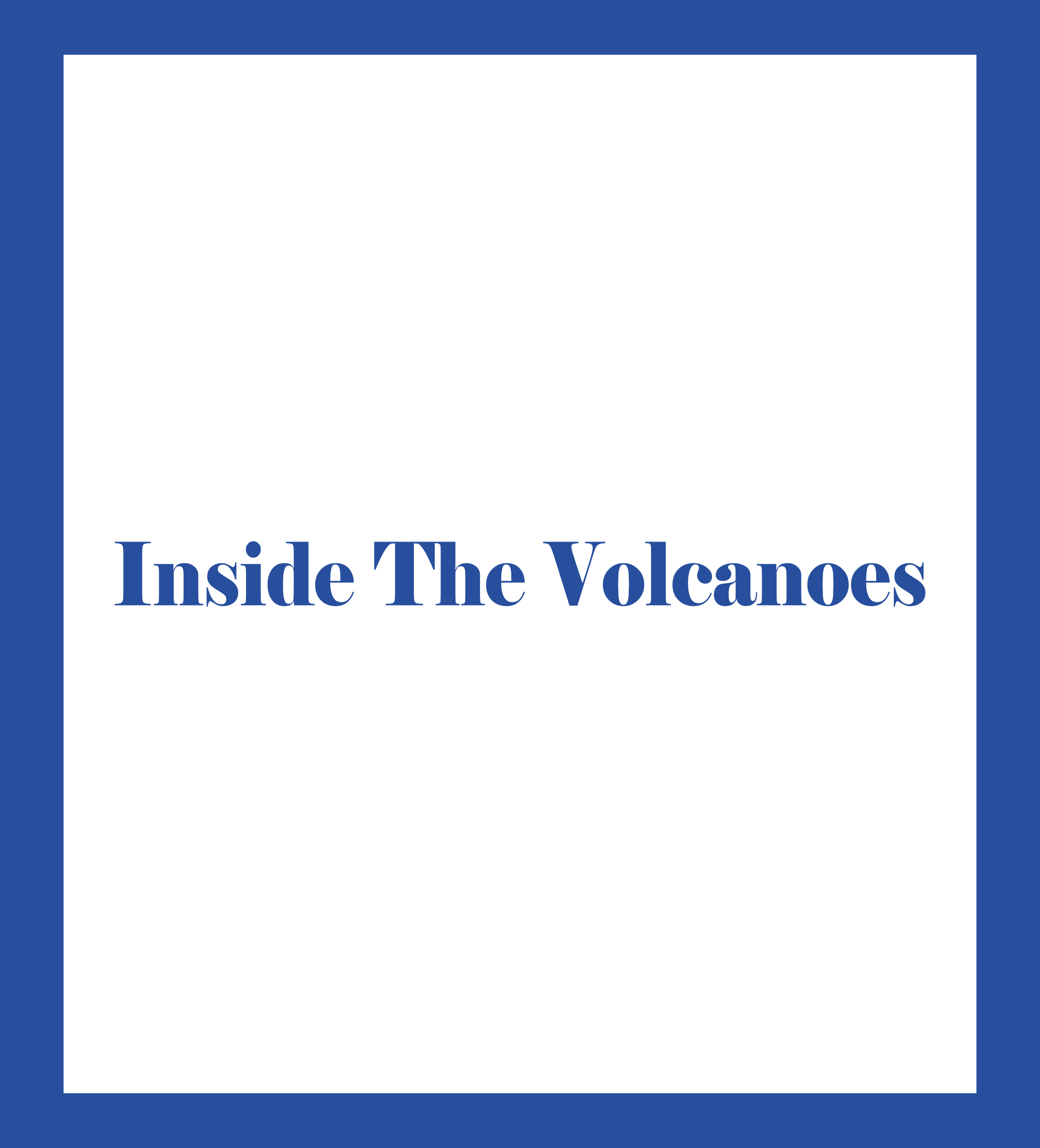 Caratula de Inside The Volcanoes 