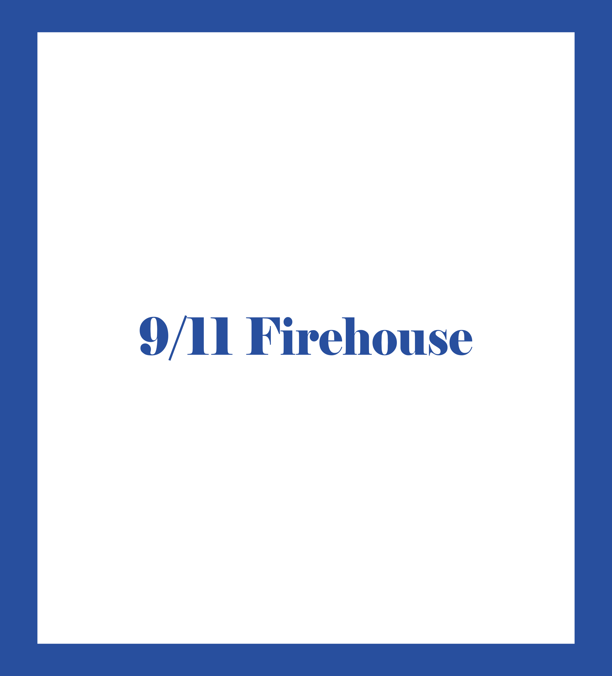 Caratula de 9/11 Firehouse 