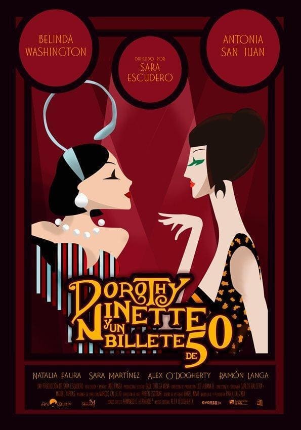 Caratula de Dorothy, Ninette y un billete de 50 