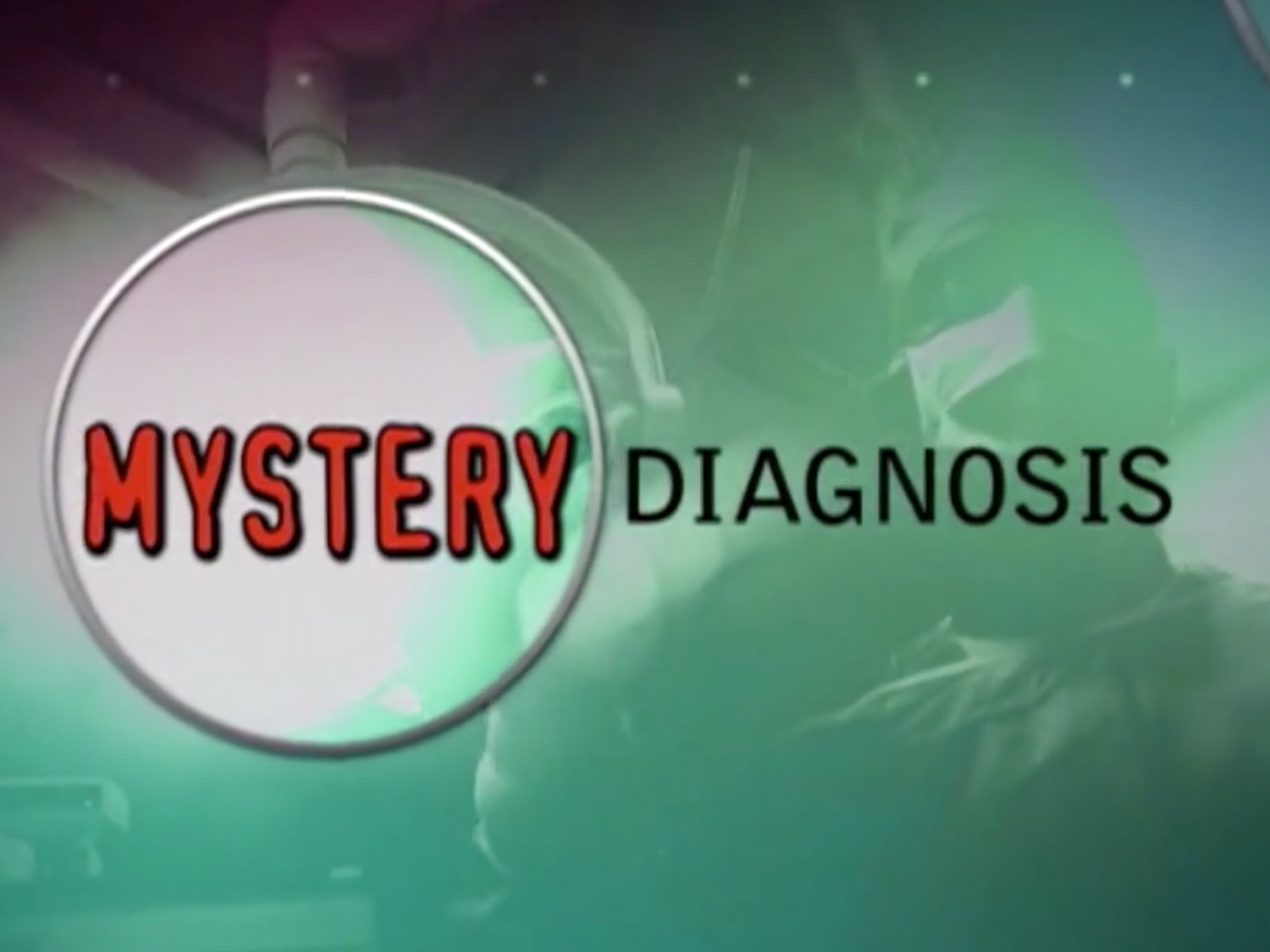 Caratula de Mystery Diagnosis 