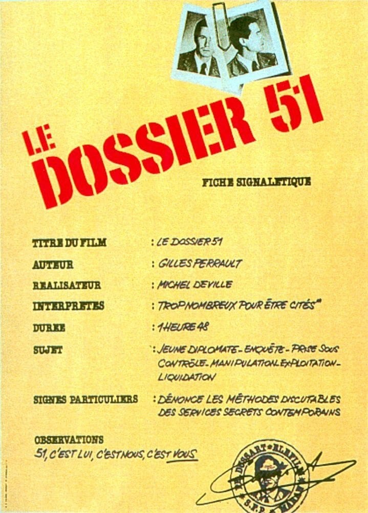 Caratula de DOSSIER 51 