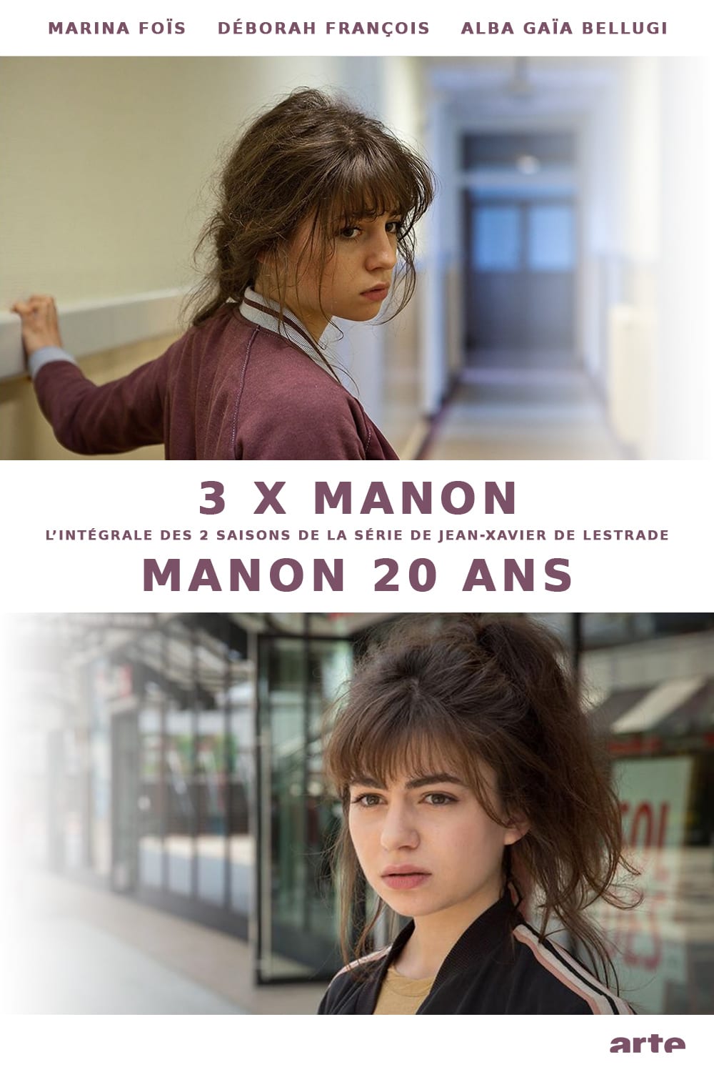 Caratula de 3 x Manon 