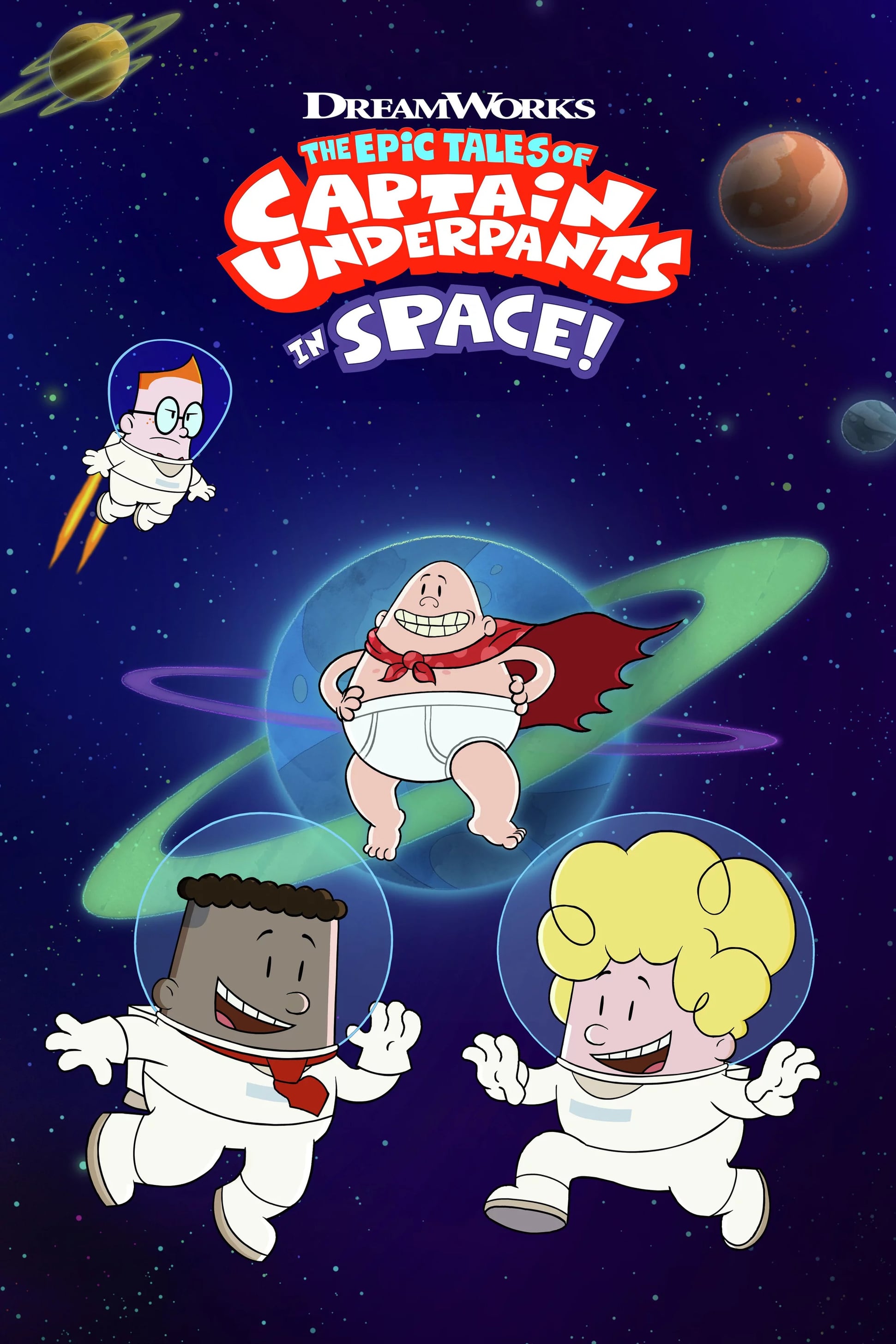 Caratula de THE EPIC TALES OF CAPTAIN UNDERPANTS IN SPACE 
