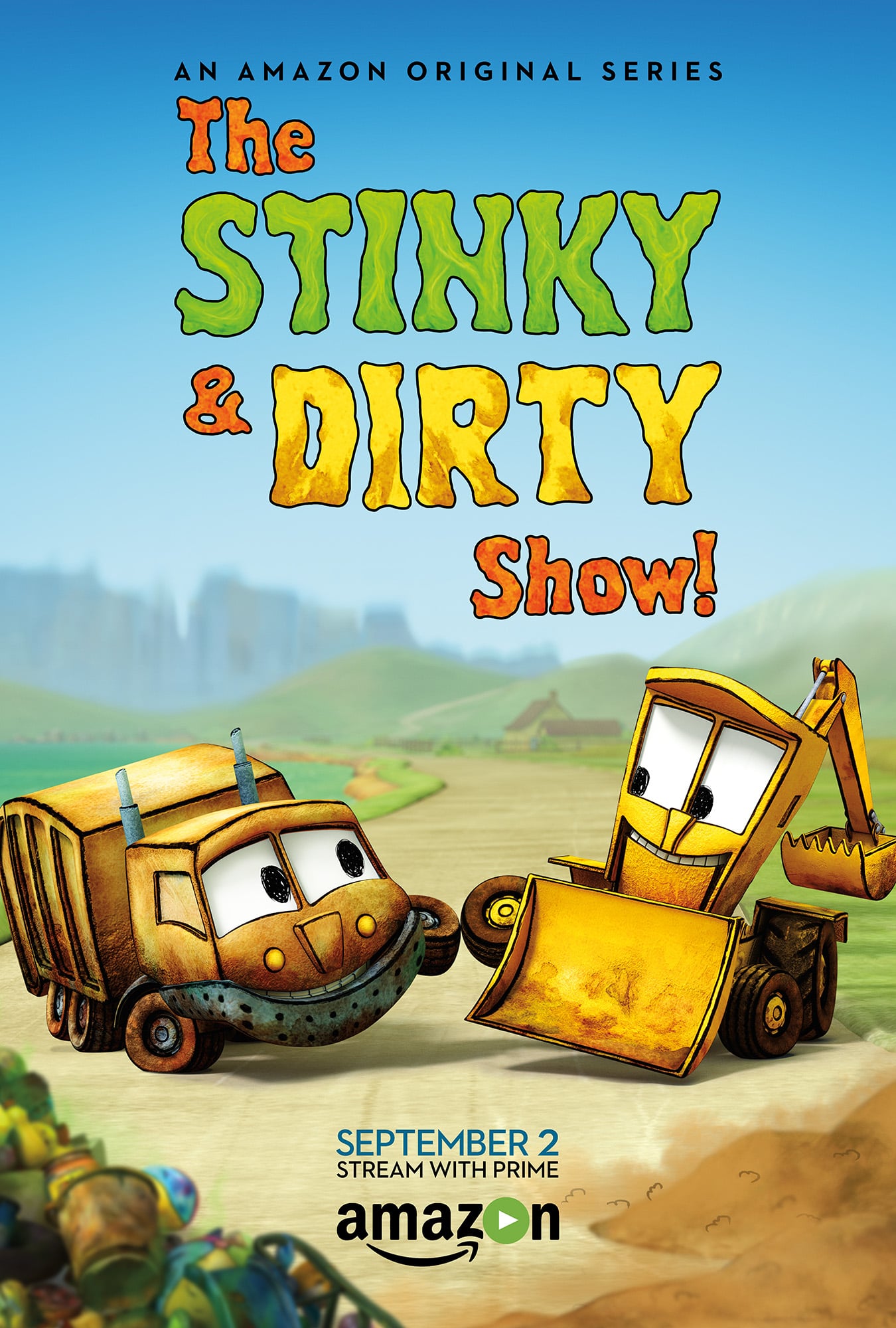 Caratula de THE STINKY & DIRTY SHOW 