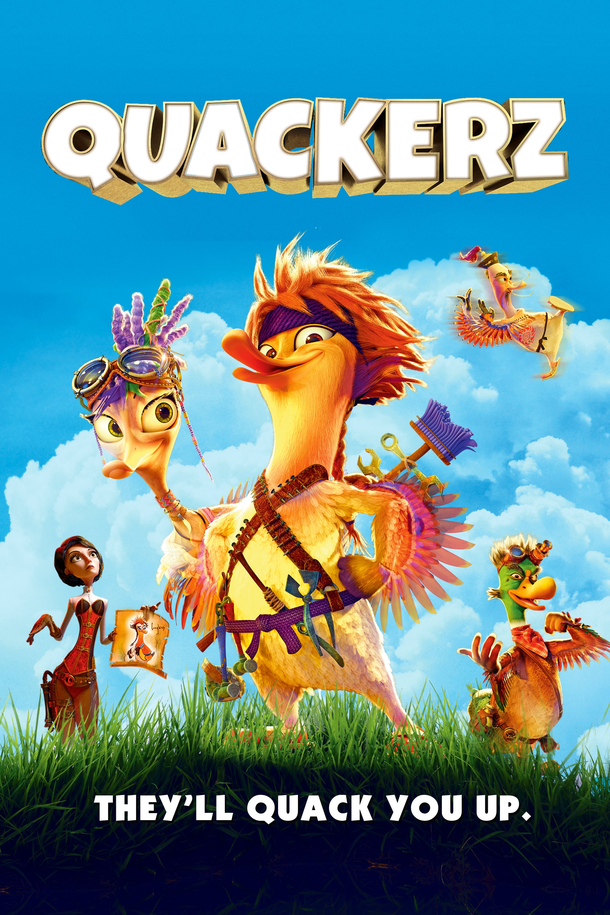 Caratula de QUACKERZ 