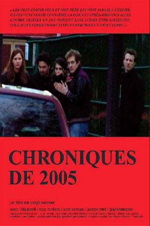 Caratula de CHRONIQUES DE 2005 