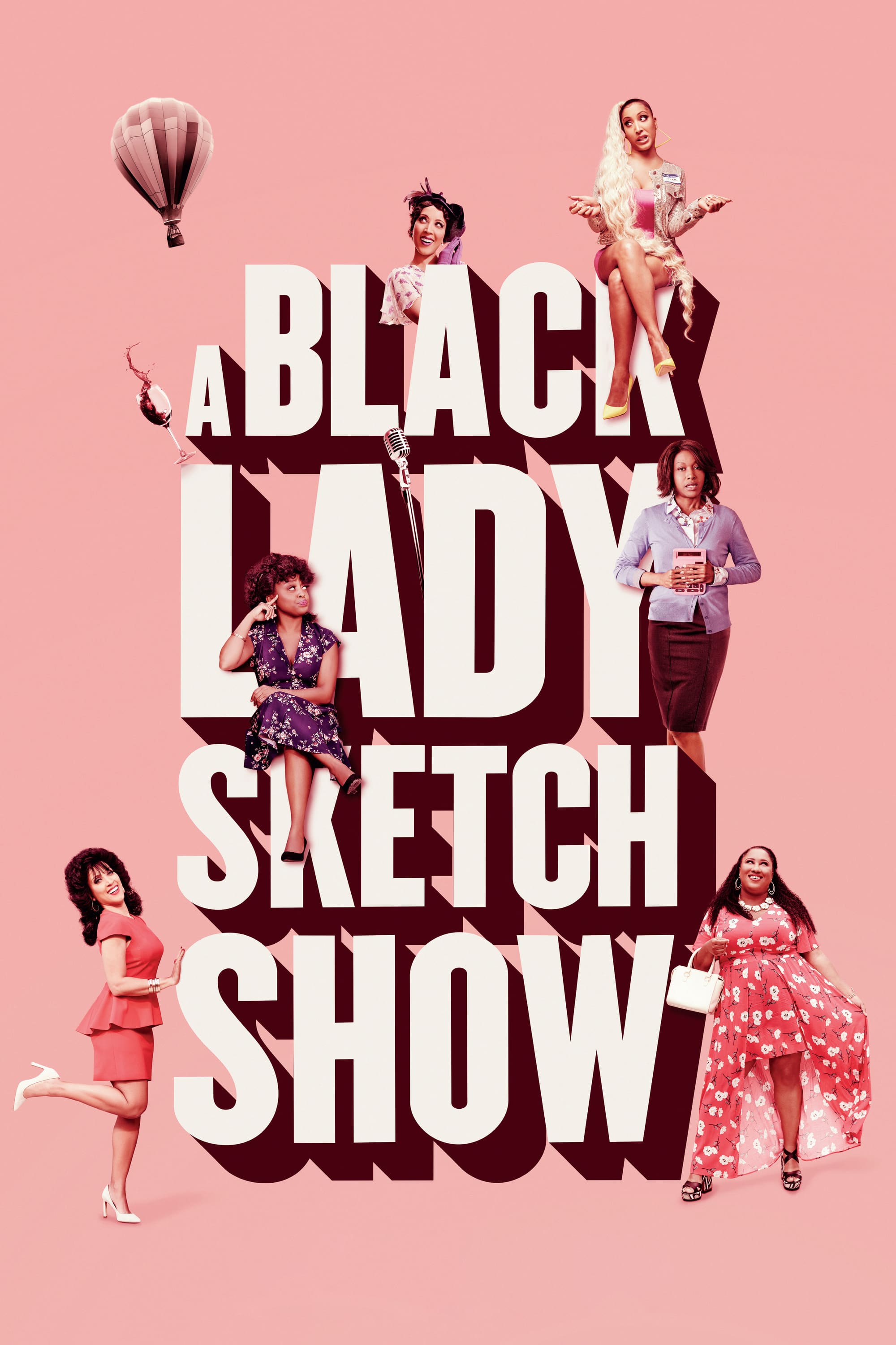 Caratula de A Black Lady Sketch Show 