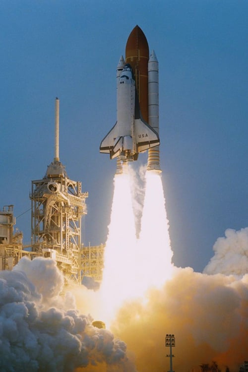 Caratula de Space shuttle: Triumph and Tragedy 