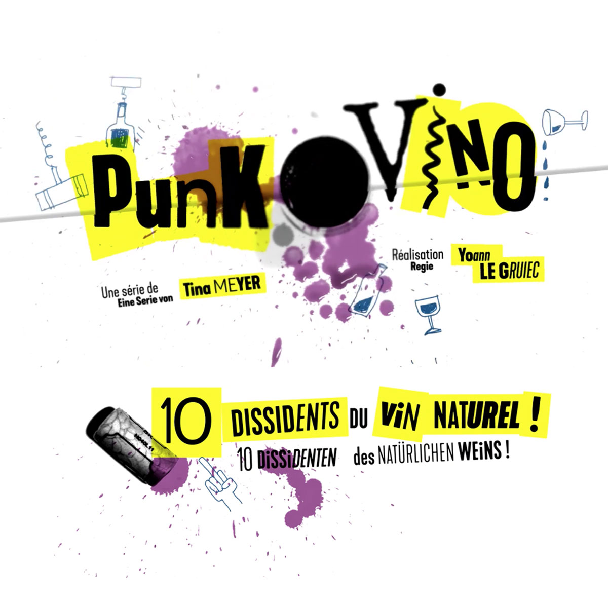 Caratula de Punkovino: 10 dissidents du vin naturel 