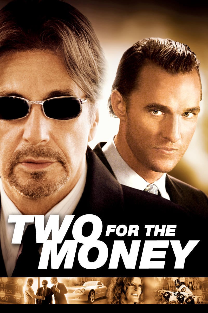 Caratula de TWO FOR THE MONEY 