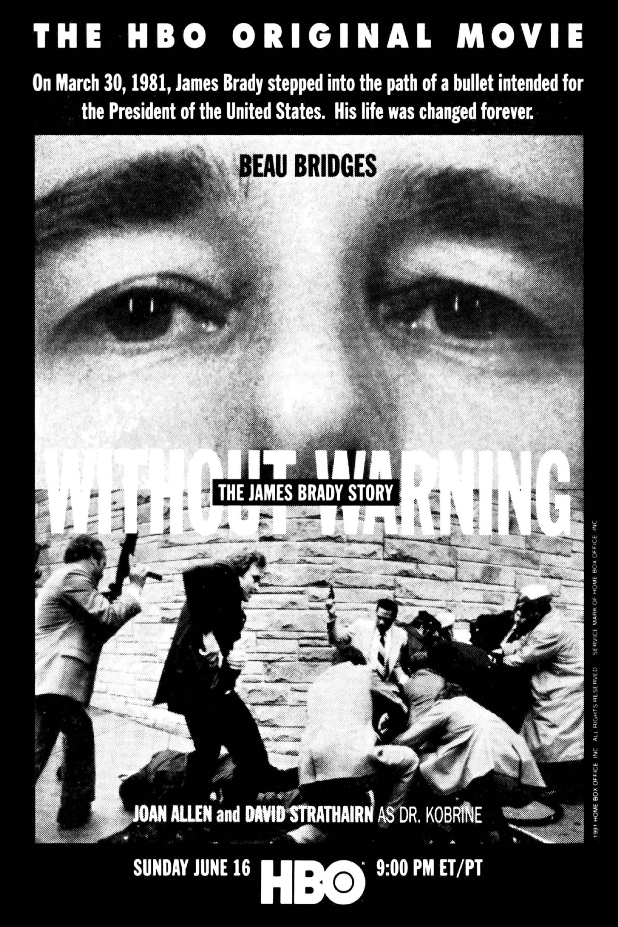 Caratula de Without Warning: The James Brady Story