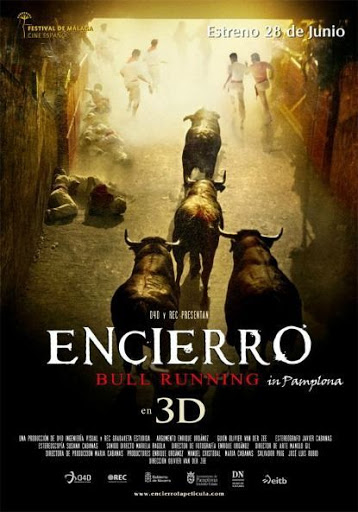 Caratula de Encierro 3D: Bull Running in Pamplona 