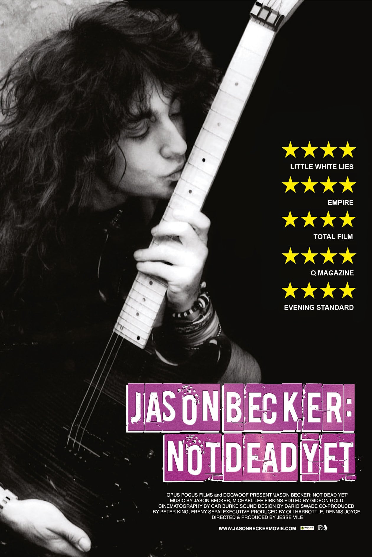 Caratula de Jason Becker: Not dead jet 